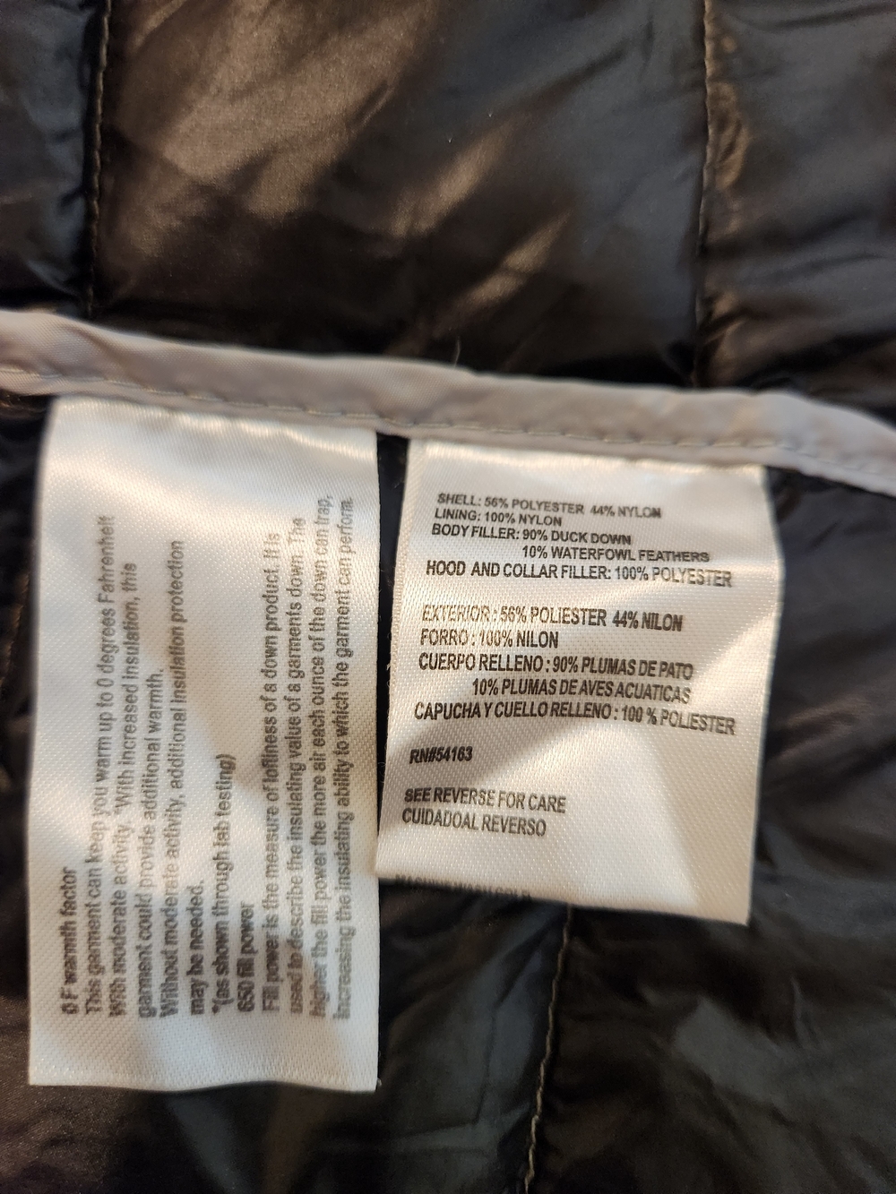 Andrew Marc Premium Down Packable Long Puffer Coat Taupe Brown Womens S - Picture 16 of 16